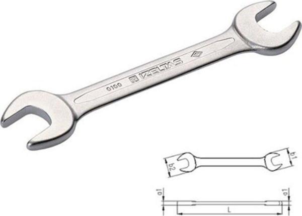 İzeltaş 18X19 Mm Izeltaş Iki Ağız Anahtar Kısa Boy (Mm) - Image 1