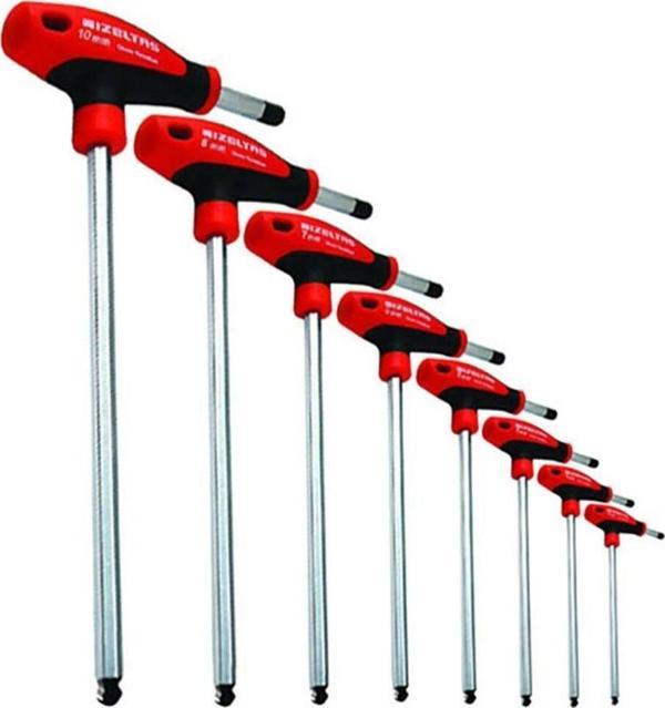 İzeltaş T Tipi Torx Allen Anahtar Takimi 8 Parça - Image 1