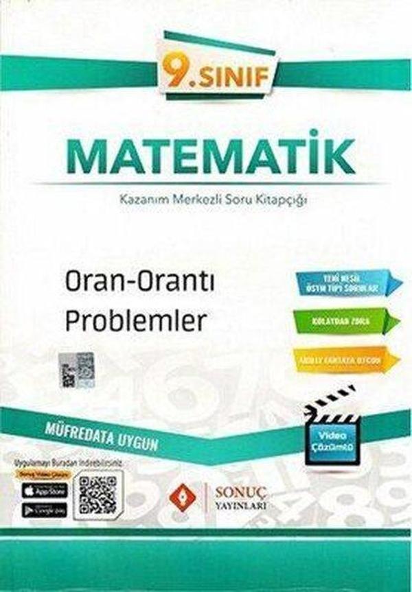 9.Sınıf Oran Orantı Problemler - Sonuç Yayınları - Image 1