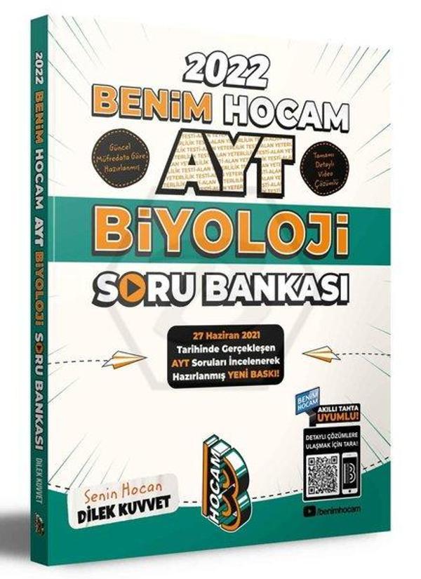 2022 AYT Biyoloji Soru Bankası - Benim Hocam Yayınları - Image 1