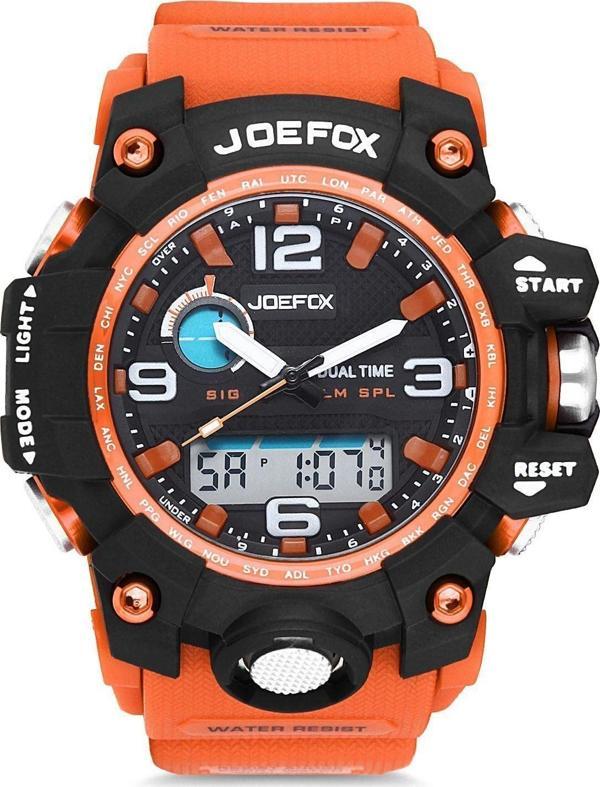 Dijital Analog Silikon Kordon Erkek Kol Saati Jfp1052 - Image 1