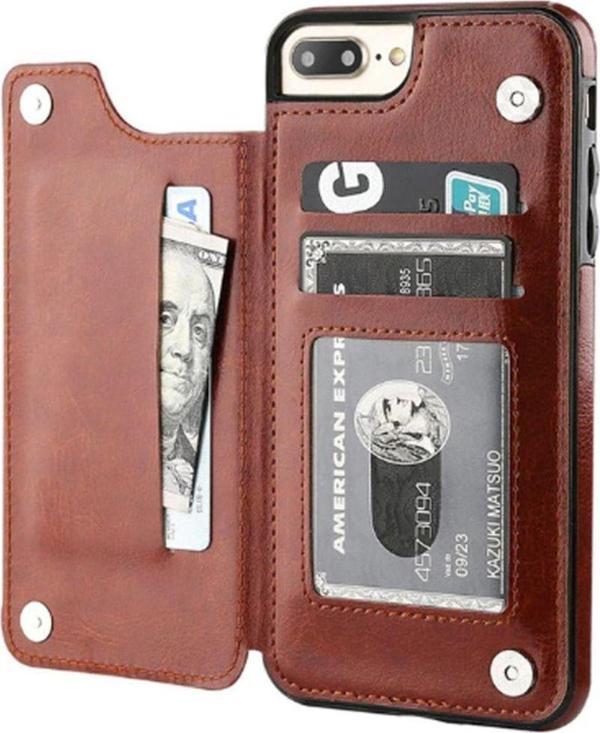 Deri Cepli Kılıf Iphone 13 Pro Çoklu Kart Tutucu Telefon Kılıfı - Image 1