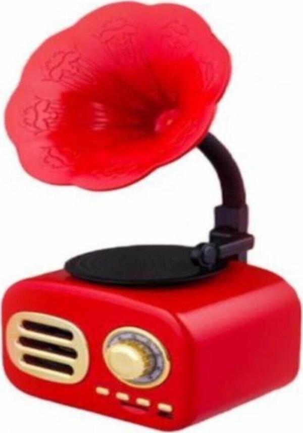 Desingshop Nostalji Gramafon Hoparlor Kahverengi - Image 1