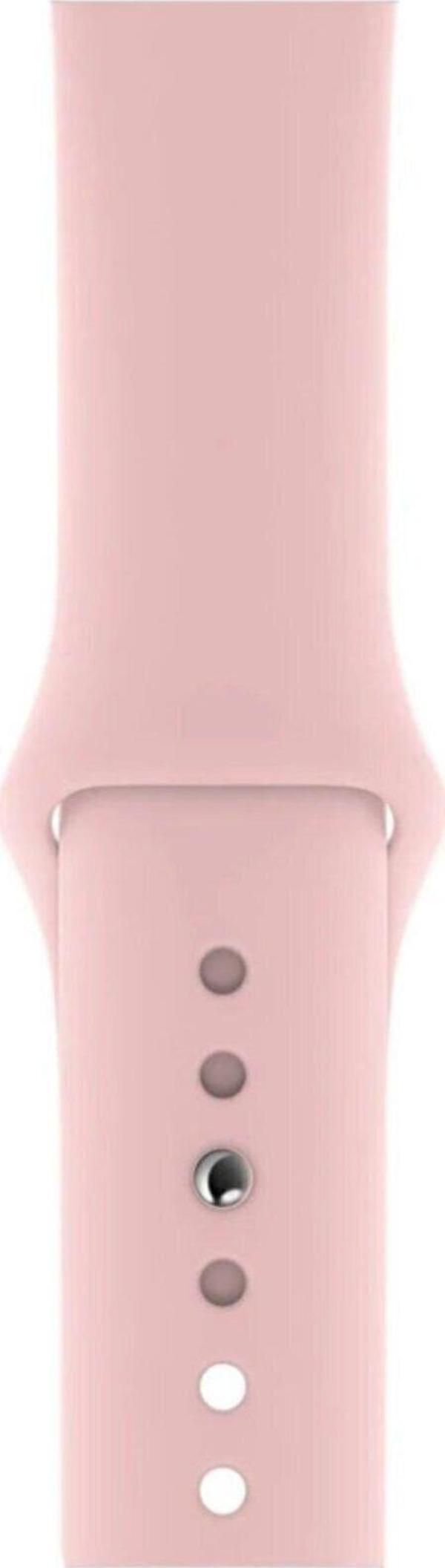 Watch 2 3 4 5 6 7 Se 38 40 41mm A+ Kaliteli Silikon Kordon Uyumlu - Image 1