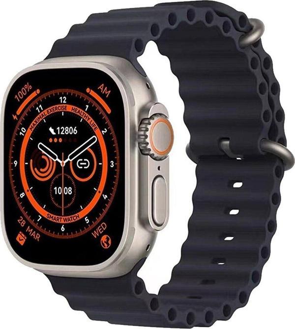49mm Türkçe Akıllı Saat 2.02 Inc Siri Nfc Gps Özellikli Yeni Nesil Akıllı Saat - Image 1