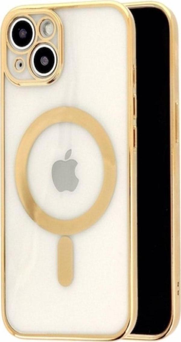 Iphone 14 Manyetik Kablosuz Şarj Edilen Kamera Korumalı Silikon Kılıf - Image 1