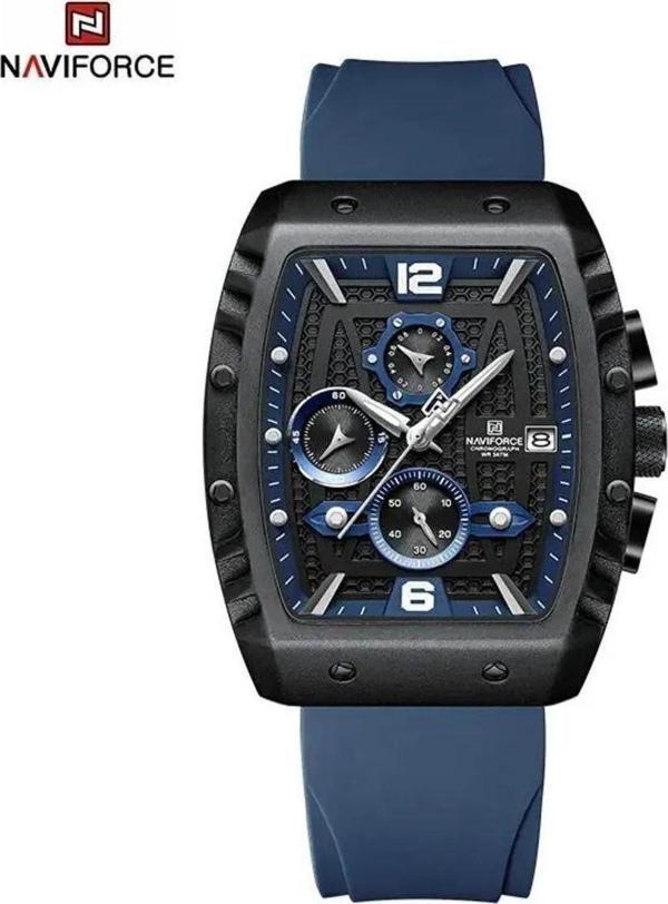 YENİ MODEL NAVİFORCE KRONOMETRELİ TAKVİMLİ SPOR ERKEK KOL SAATİ - Image 1