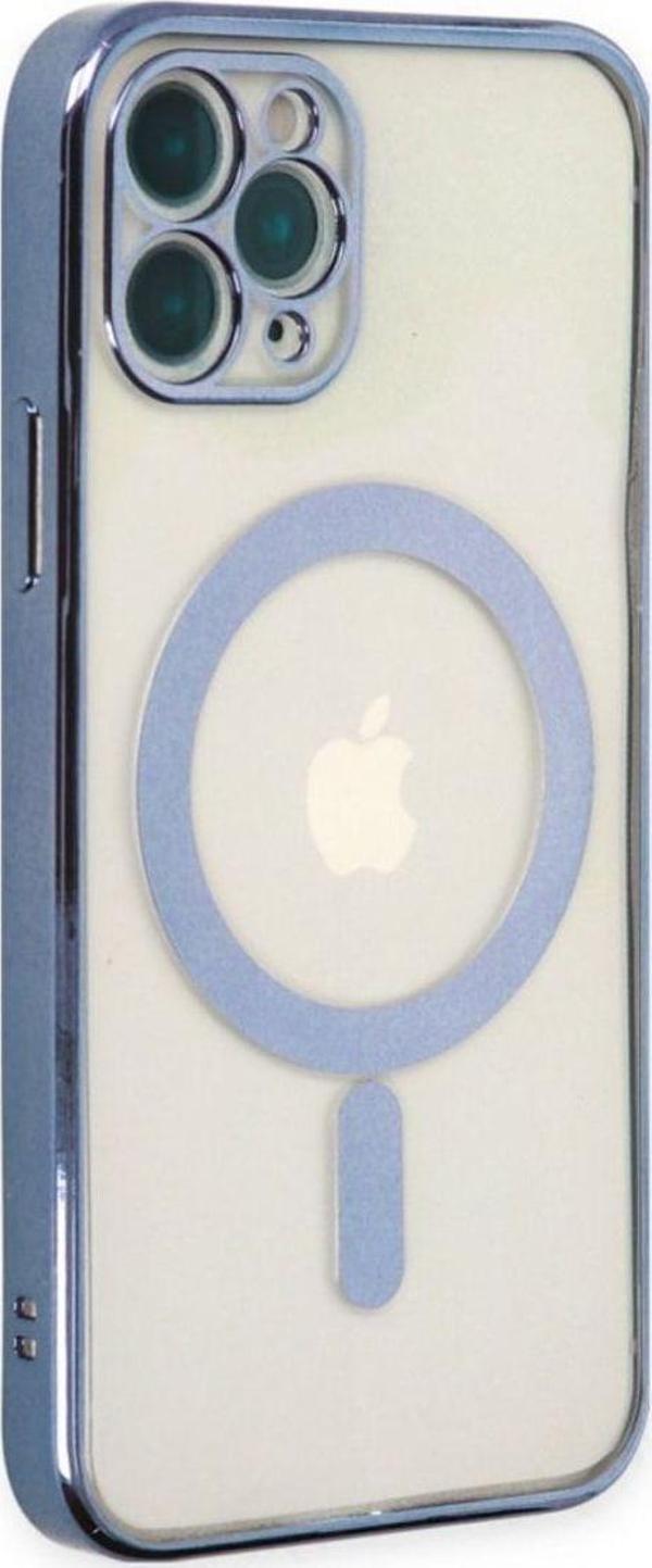 Iphone 11 Pro Manyetik Kablosuz Şarj Edilen Kamera Korumalı Silikon Kılıf - Image 1