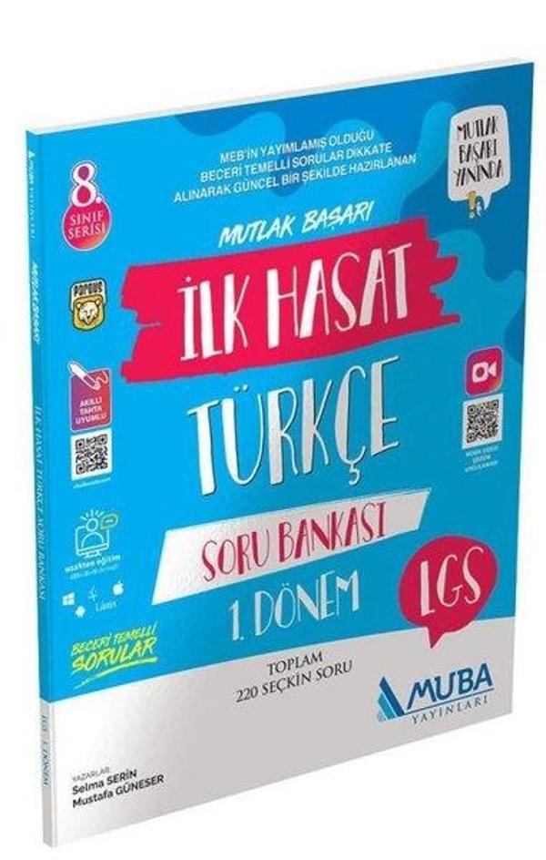 2022 LGS Mutlak Başarı Türkçe İlk Hasat Soru Bankası - Muba Yayınları - Image 1