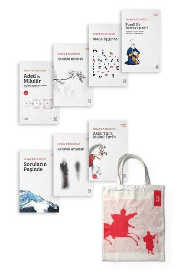 İhsan Fazlıoğlu Seti  -  7 Kitap Takım - Çanta Hediyeli - Ketebe - Image 1