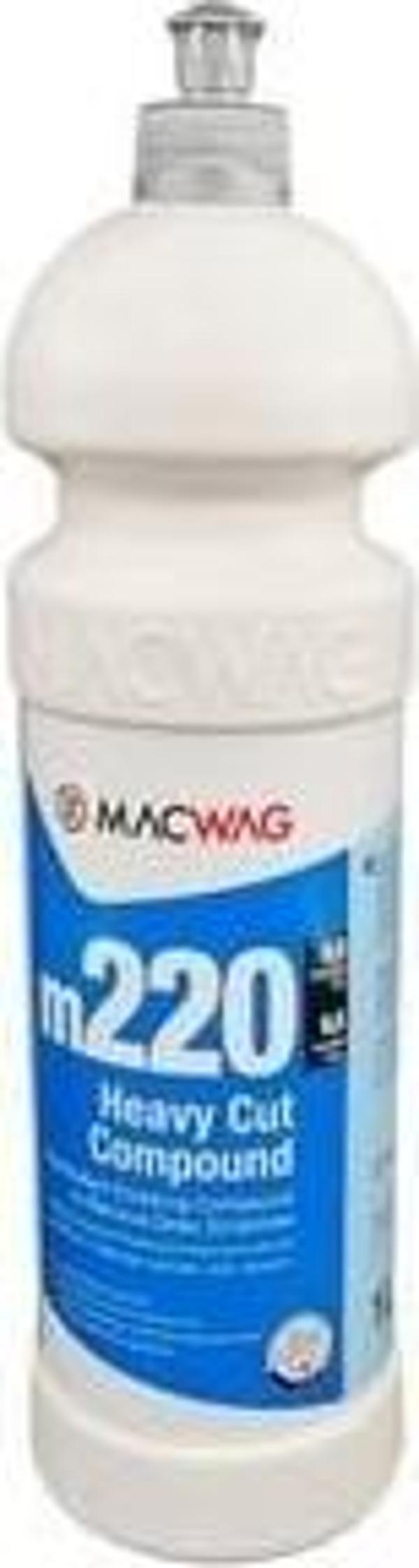 MacWag M220 Heavy Cut Compound 1 LT - Kalın Pasta ile Profesyonel Çizik Giderme - Image 1