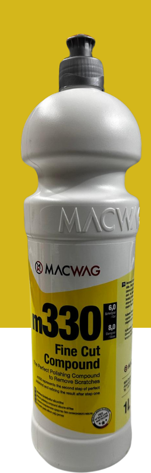 MACWAG M330 Fine Cut Compound 1 LT - Hassas Çizik Giderici ve Yüksek Parlaklık - Image 1