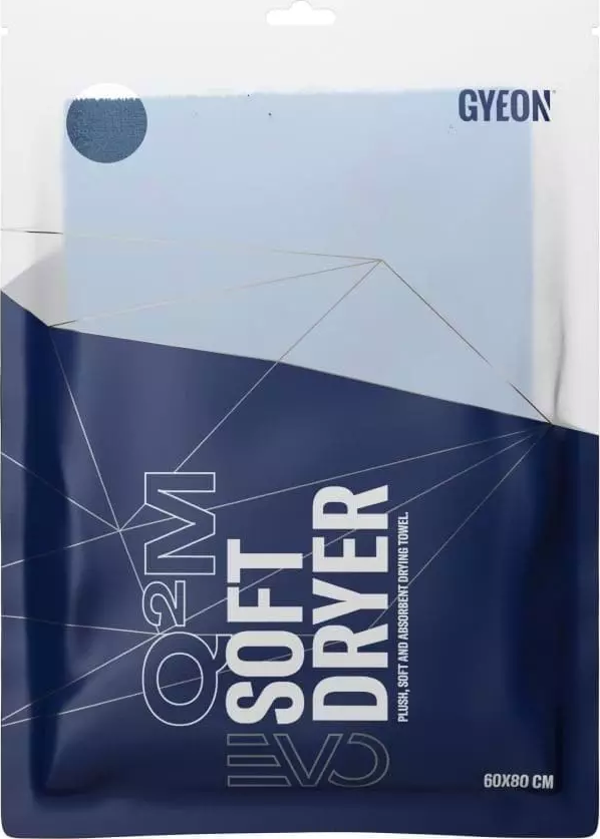 GYEON Q²M Soft Dryer EVO Lazer Kesim Peluş Kurulama Havlusu - 60x80 cm - Image 1