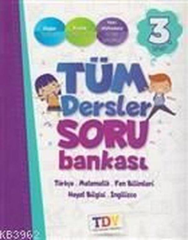 3.Sınıf Tüm Dersler Soru Bankası - TDY Yayınları - Image 1