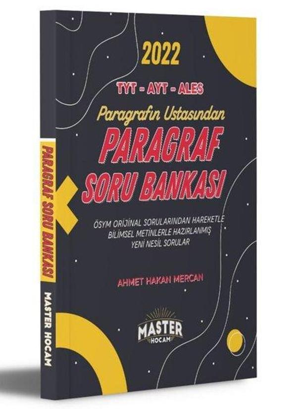 2022 TYT - AYT - ALES Paragraf Soru Bankası Master Hocam Serisi - Benim Hocam Yayınları - Image 1