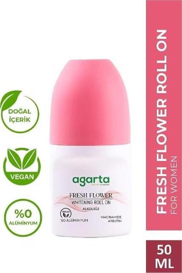 Nessiworld Agarta Doğal Roll-On Fresh Flower 50 ml - Image 1