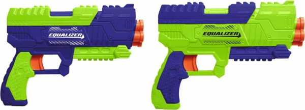 Nessiworld  Air Warriors Equalizer 10 Mermili 2’li Sünger Dart Atan Silah 21 cm - Image 1