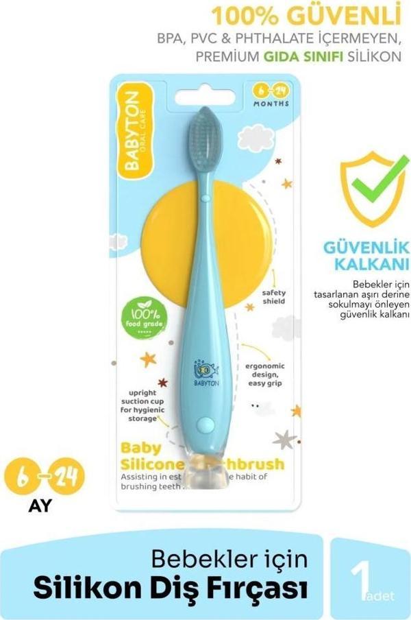 Nessiworld  Babyton Silikon Diş Fırçası - Image 1