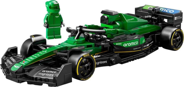 Nessiworld LEGO Speed Champions Aston Martin Aramco F1 AMR24 Yarış Arabası - Image 1