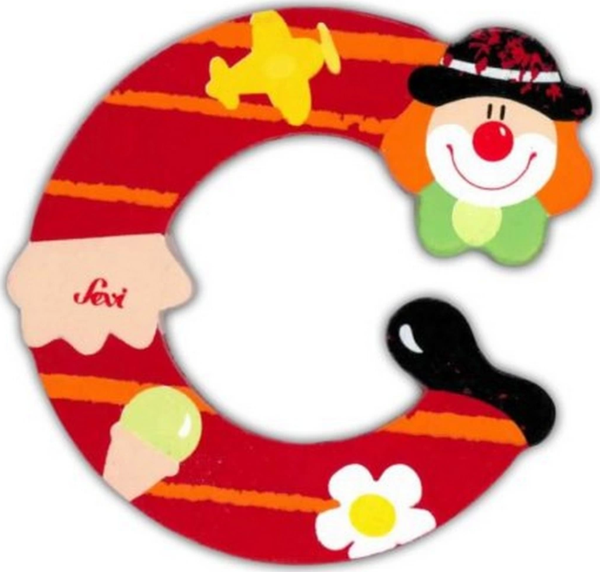 Nessiworld Palyanço Ahşap Harf C - Image 1