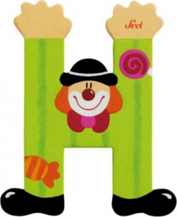 Nessiworld Palyanço Ahşap Harf H - Image 1