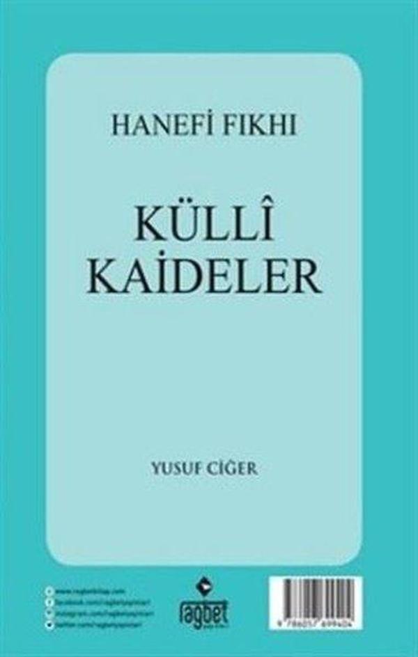 Külli Kaideler - Hanefi Fıkhı - Rağbet Yayınları - Image 1