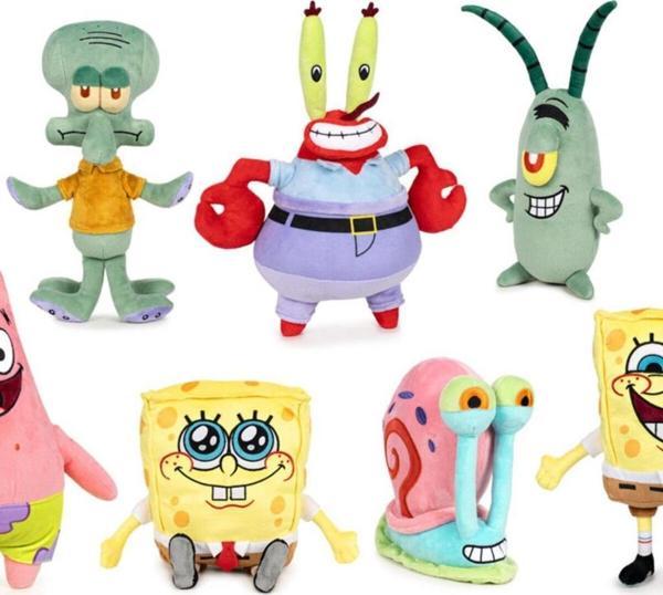 Nessiworld 760025633 SpongeBob Serisi Sostenible Peluş 30 cm (7 Asorti) - Image 1