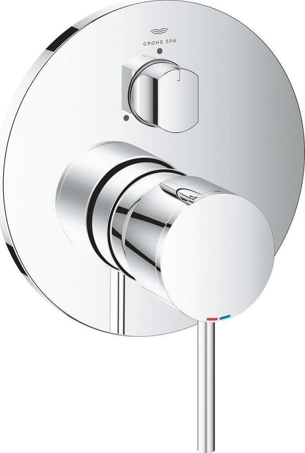 Grohe Atrio Tek Kuımandalı 3 Yönlü Banyo Bataryası - 24356000 - Image 1