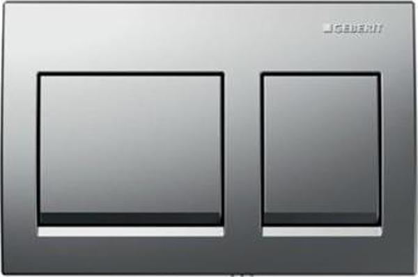 Geberit Alpha35 Kumanda Kapağı Çift Basmalı, Parlak Krom - 115.045.21.5 - Image 1