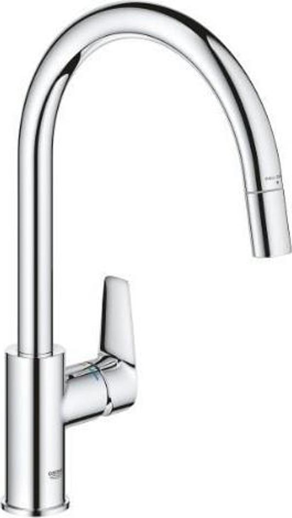 Grohe Bauedge Tek Kumandalı Spiralli Eviye Bataryası - 30536000 - Image 1