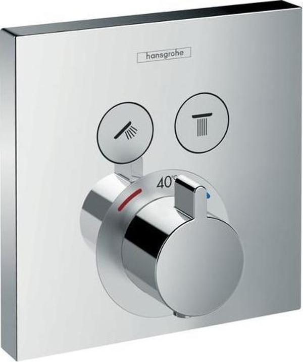 Hansgrohe Showerselect 2 Fonksiyonlu Termostatik Ankastre Duş Bataryası - Image 1