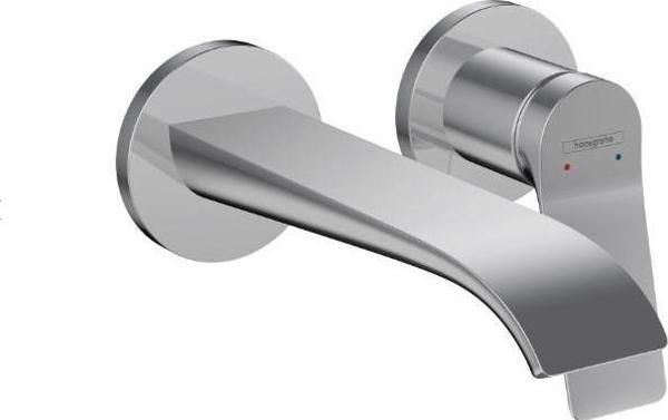 Hansgrohe Vivenis Tek Kollu Lavabo Bataryası Ankastre Duvara Monte 19,2 cm gaga ile - 75050000  - Image 1