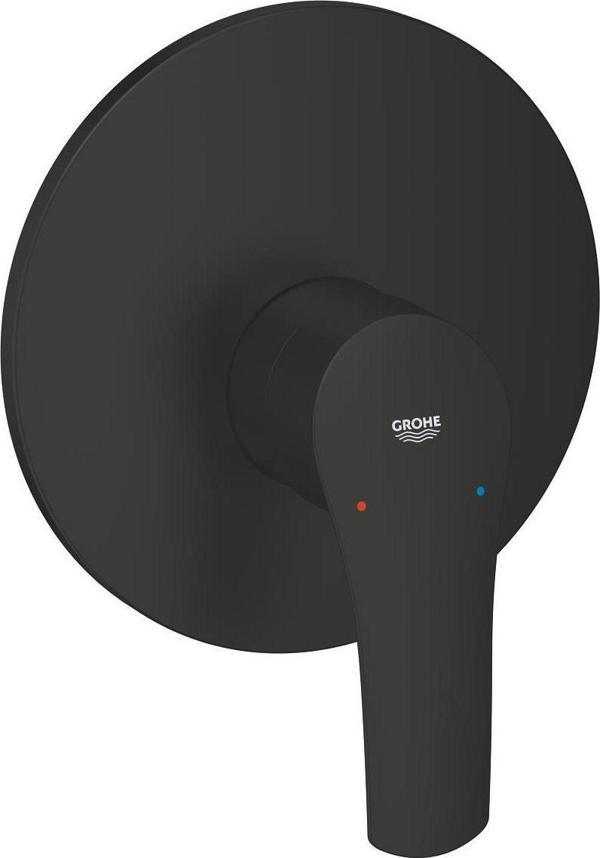 Grohe Eurosmart Ankastre Duş Bataryası Mat Siyah - 194512433 - Image 1