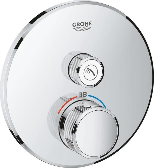 Grohe Grohtherm Smartcontrol Ankastre Termostatik Duş Bataryası 29118000 - Image 1