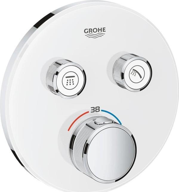 Grohe Grohtherm Smartcontrol Çift Yönlü Ankastre Termostatik Duş Bataryası - 29151LS0 - Image 1
