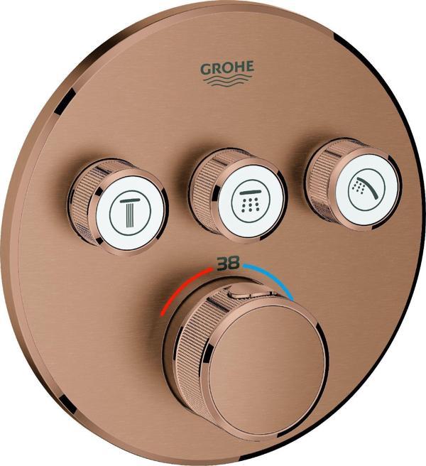 Grohe SmartControl Üç Valfli Akış Kontrollü Ankastre Banyo Bataryası - 29121DL0 - Image 1