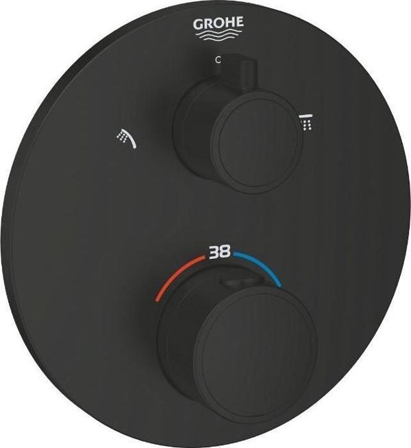 Grohe Grohtherm Termostatik Banyo/Duş Bataryası 2 Çıkışlı Divertörlü - 1022082430 - Image 1