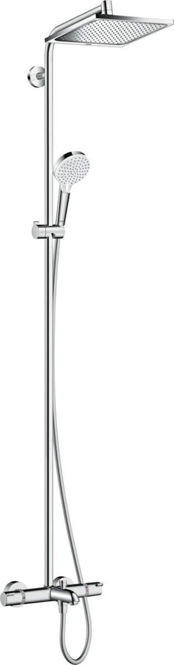 Hansgrohe Crometta E240 Termostatik Banyo Bataryası Duş Kolunu - Image 1