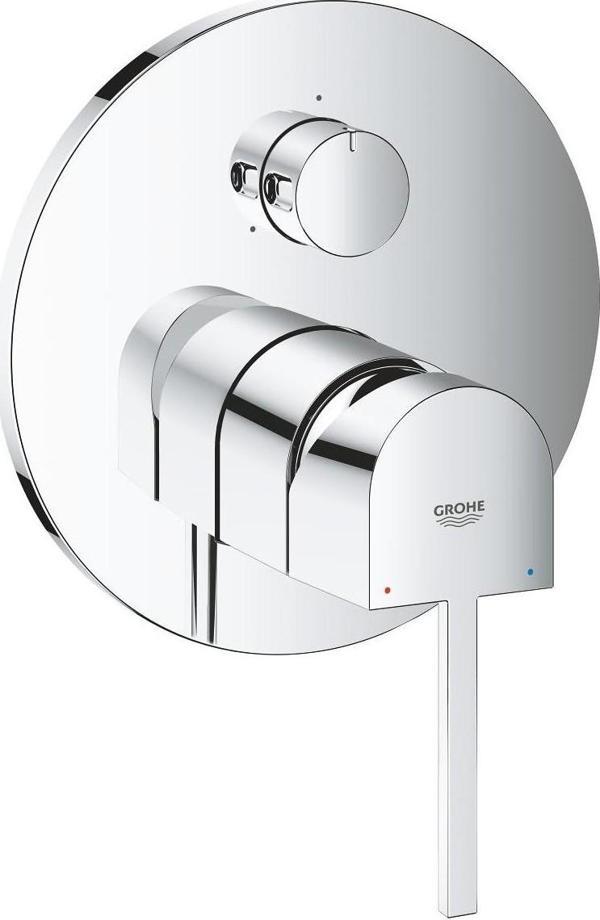 Grohe Plus Ankastre Banyo Duş Bataryası 3 çıkışlı divertörlü- 24093003 - Image 1