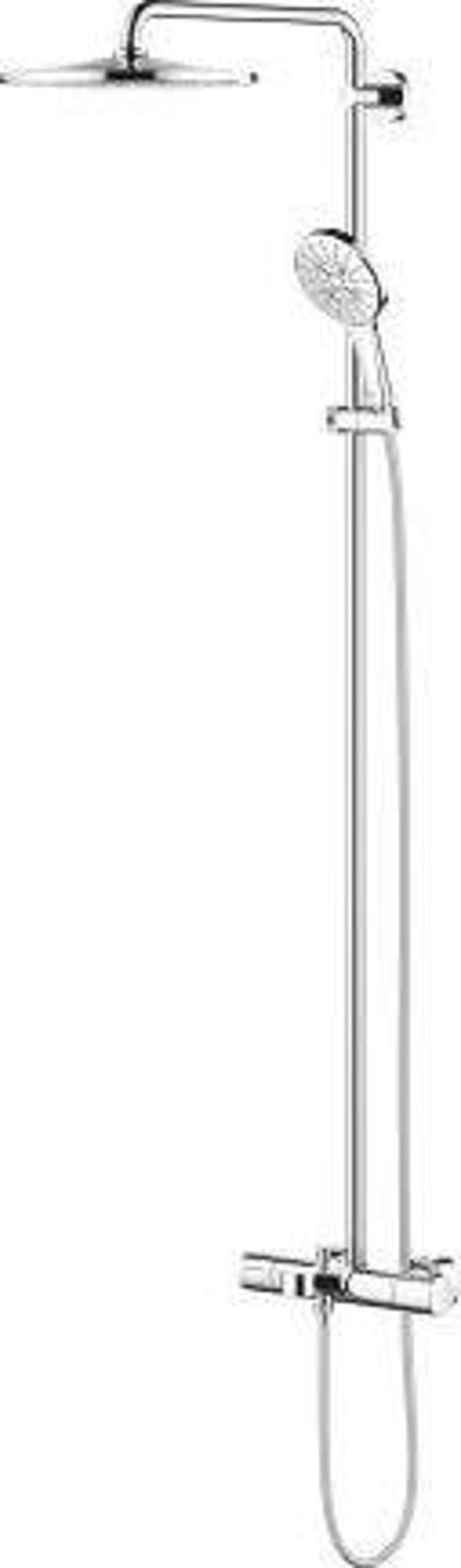 Grohe Rainshower SmartActive 310 Duvara Monte Termostatik Banyo Bataryalı Duş Sistemi - 26657000 - Image 1