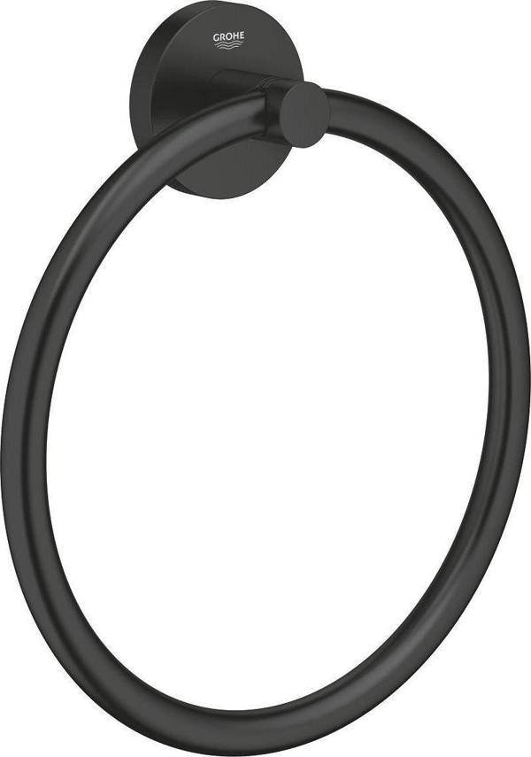 Grohe Essentials Halka Havluluk Mat Siyah - 1024612430 - Image 1