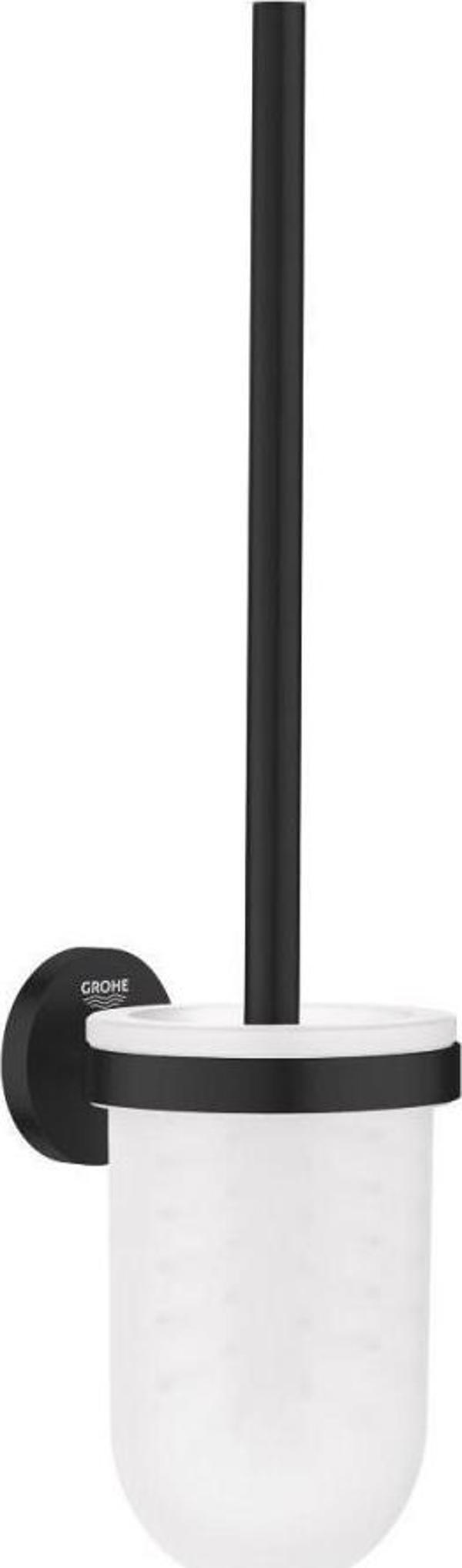 Grohe Essentials Tuvalet Fırçalığı Mat Siyah - 1024682430 - Image 1
