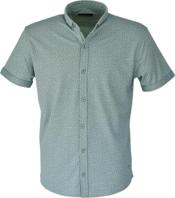 Erkek Önden Düğmeli Yakalı Tişört R4280 BGL-ST03769 - Image 1