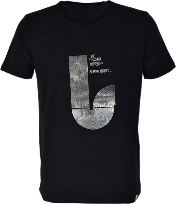 Erkek Sıfır Yaka Baskılı Tişört BGL-ST03767 - Image 1