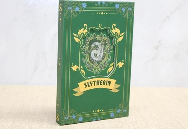 Büro Ev Ofis Hediyesi için HPotter Slytherin Stil Deri Defter - Image 1