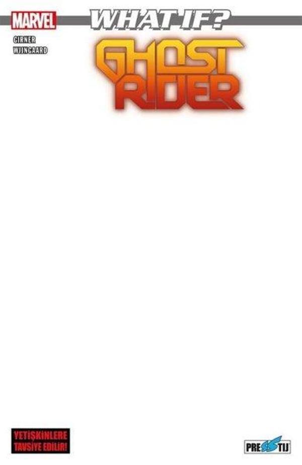 What İf? Marvel Ghost Rider İle Metalciliğe Soyunursa - Boş Kapak - Presstij Kitap - Image 1