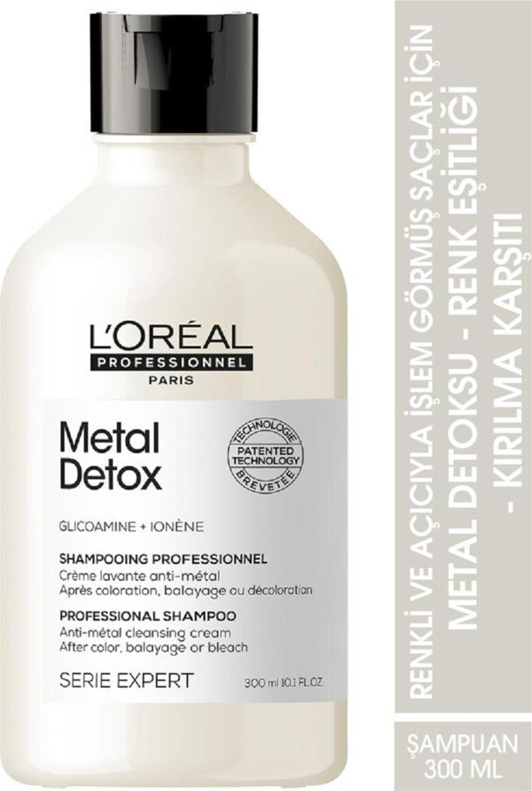Serie Expert Metal Detox Renkli Ve Açıcı Ile Işlem Görmüş Saçlar Için Metal Ka - Image 1
