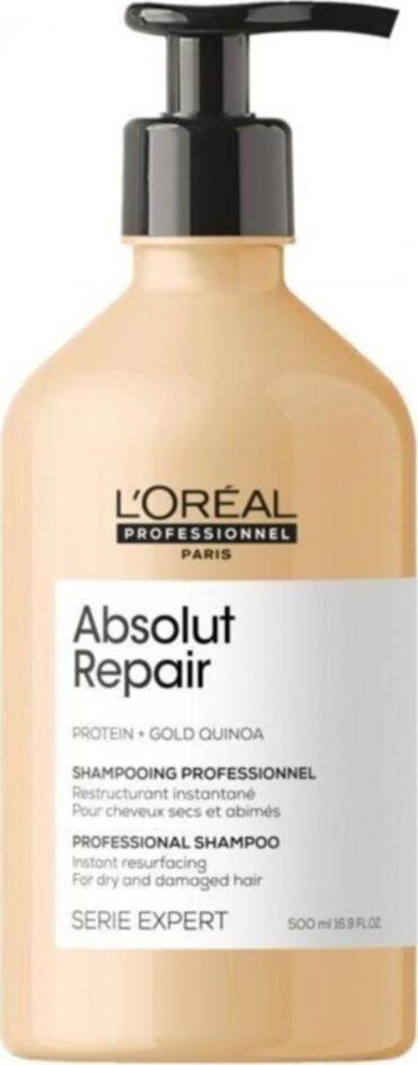 Serie Expert21 Absolut Repair Yıpranmış Saçlar Için Onarıcı Şampuan 500 Ml - Image 1