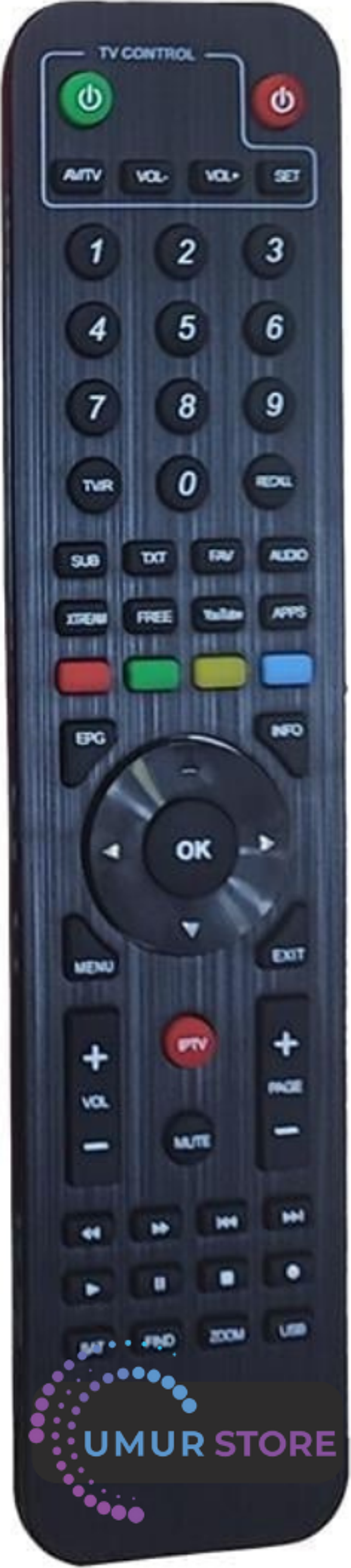 Sunplus Uydu Alıcı Kumandası - Image 1