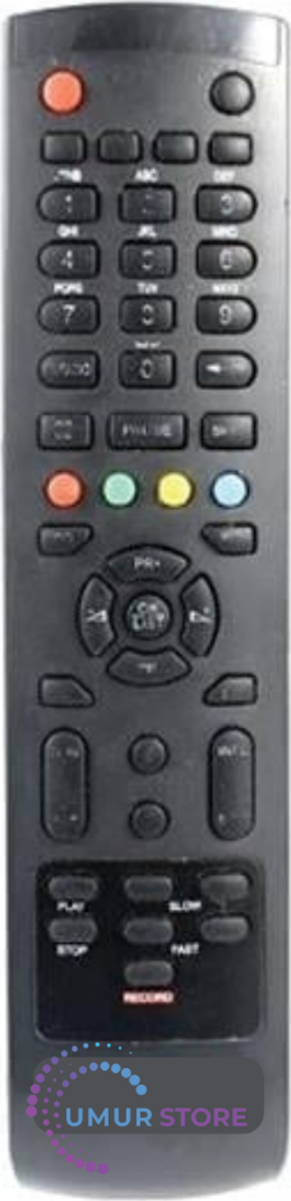 Vestel Record Tuşlu Uydu Kumandası - Image 1